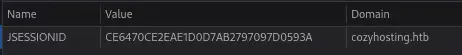 Reusing a leaked session cookie