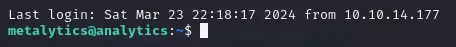 Credentials exposed in the environment variables