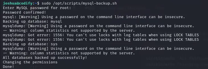 Ejecutando el script de sudo con * como contraseña
