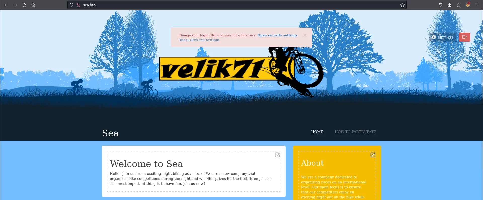 Admin portal