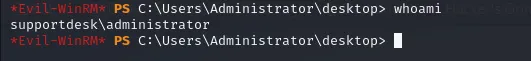 Sesión WinRM como administrador