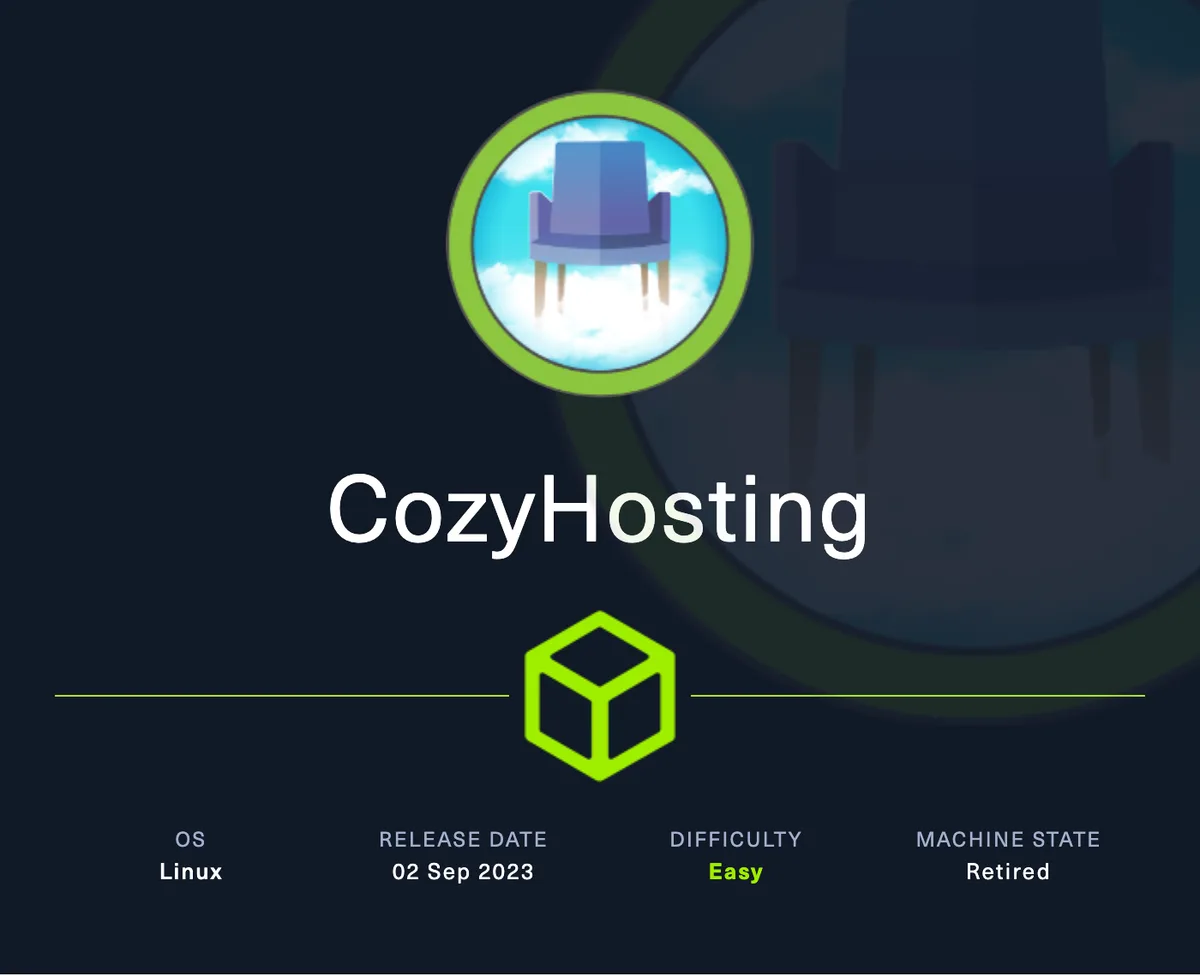 HackTheBox: Cozy Hosting